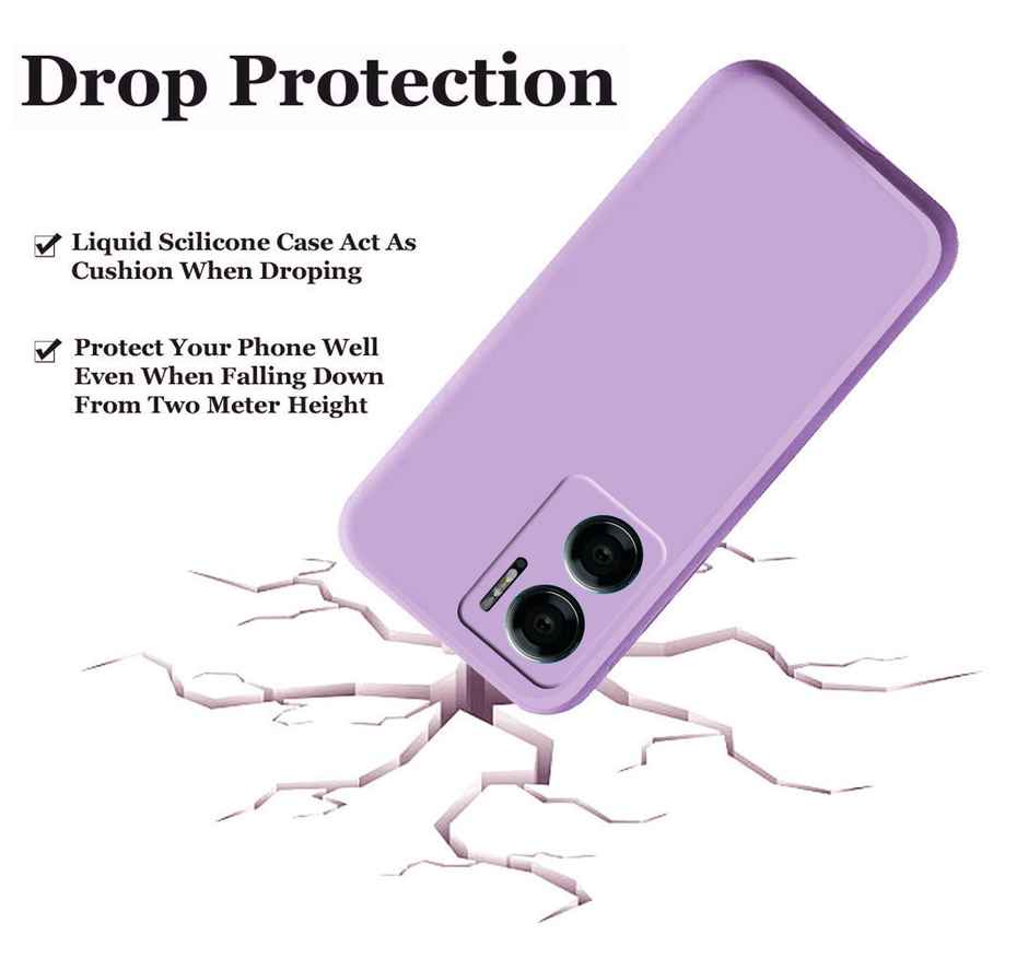 Artistque Case For Redmi 11 Prime 5G Back Cover - Plain Liquid Silicone Cover