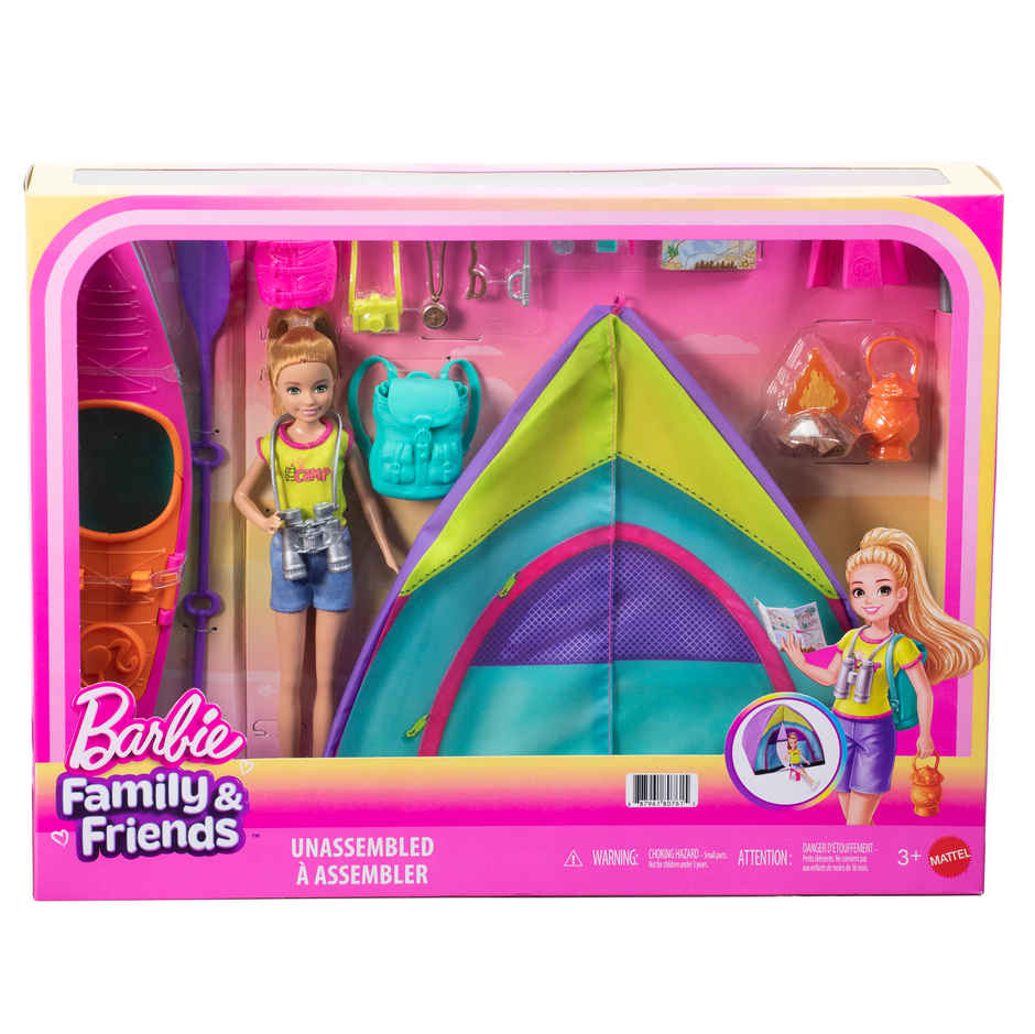 Barbie Team Stacie Doll Outdoor Adventure Set