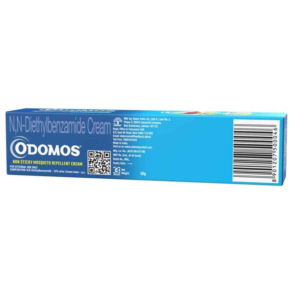 Odomos Non-Sticky Mosquito Repellent Cream Tube