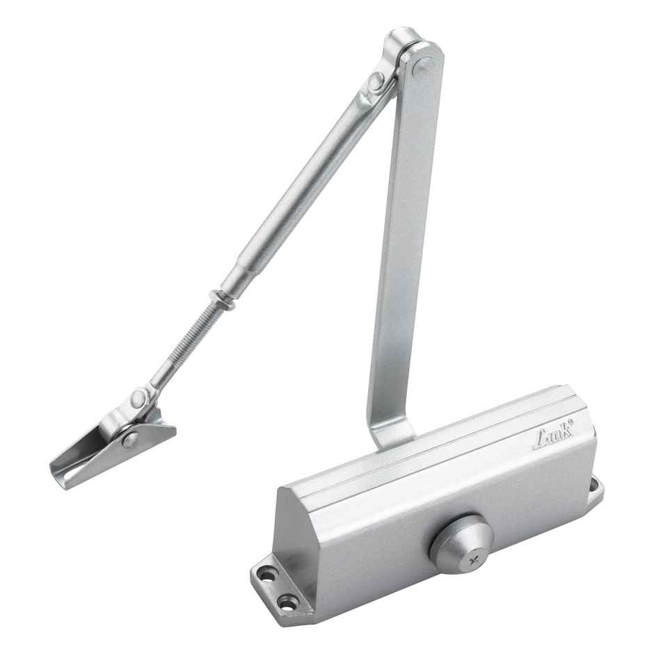 Link Surface Door Closer - Adjustable Aluminium Alloy | 45-65kg Door Weight Capacity