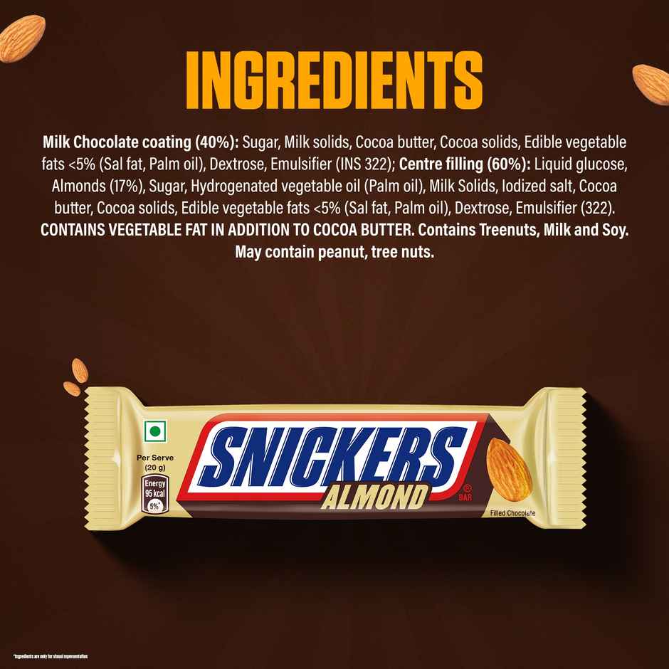 Snickers Almond Filled Chocolate Bar