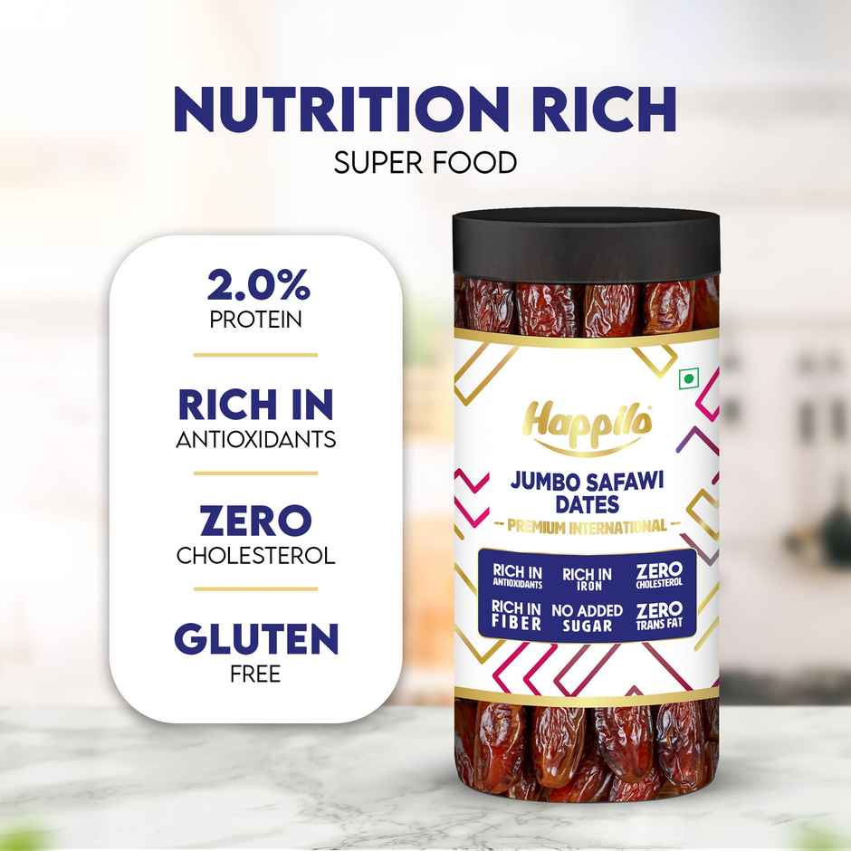 Happilo Jumbo Safawi Dates Jar