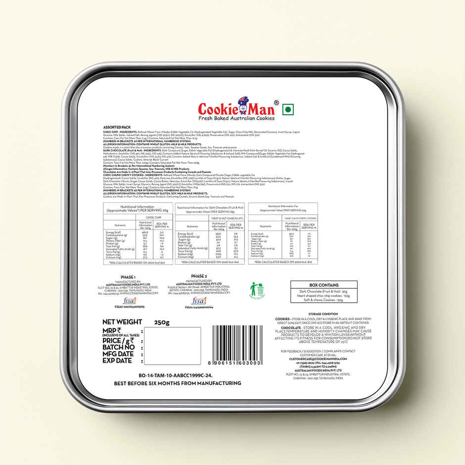 Cookie Man Premium Gift for Him