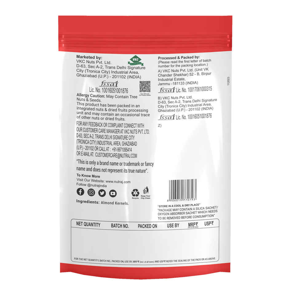 Nutraj Almond Kernels