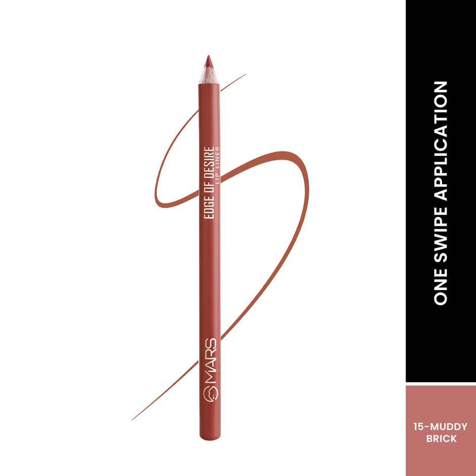 MARS Cosmetics Edge Of Desire Matte Lip Liner (15-Muddy Brick)