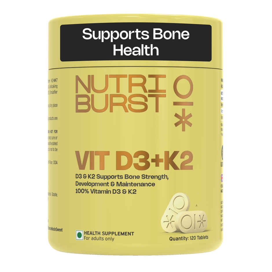 Nutriburst Vitamin D3 + K2 Tablets