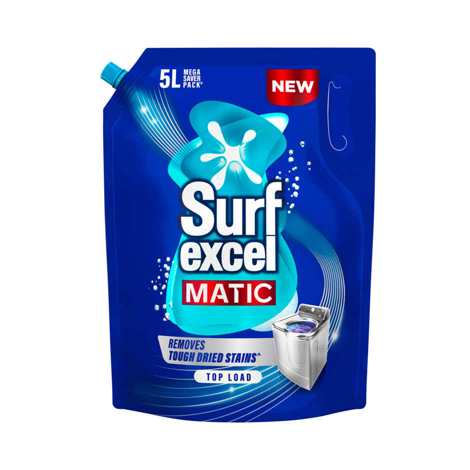 Surf Excel Matic Top Load Detergent Liquid | Pouch Combo