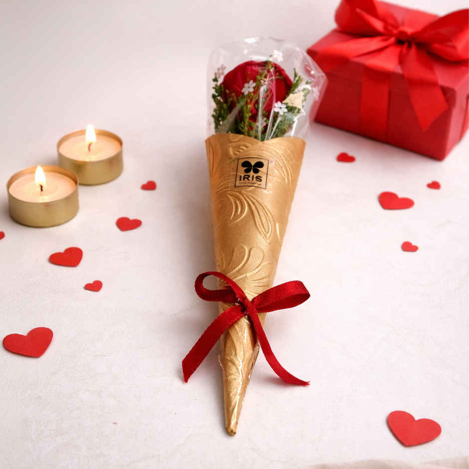 Everlasting Valentine's Scented Rose Flower | Romance Fragrance | IRIS