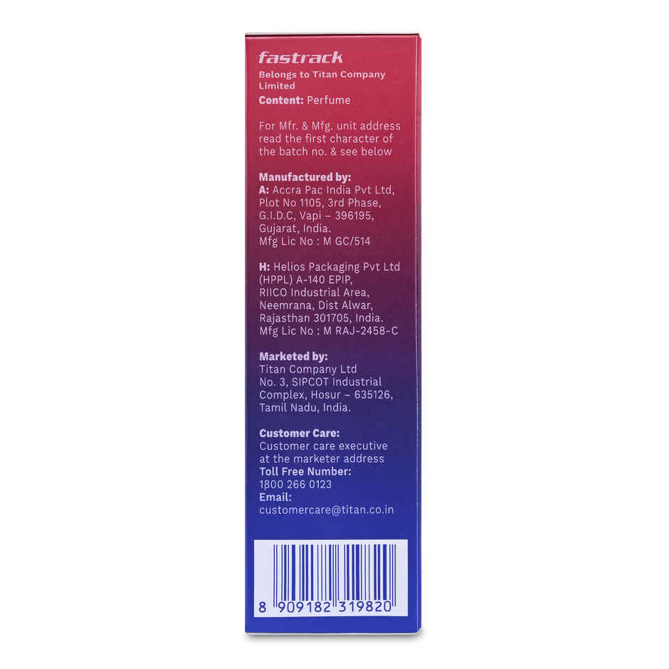 Fastrack Perfume Lush Perfume for Women EDP