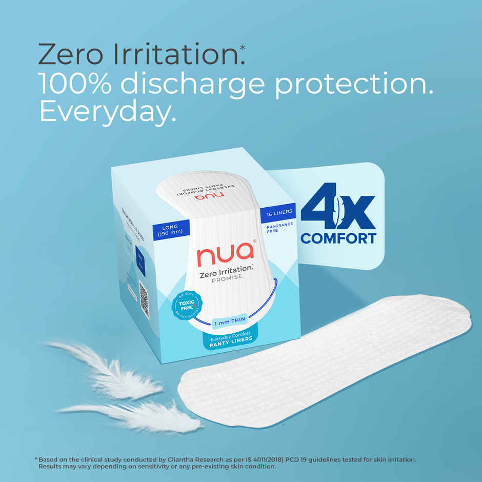 Nua Panty Liners for Daily Use - 190mm
