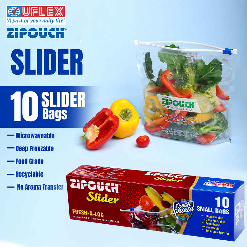 ZIPOUCH Slider Small - 21 x 18 cm