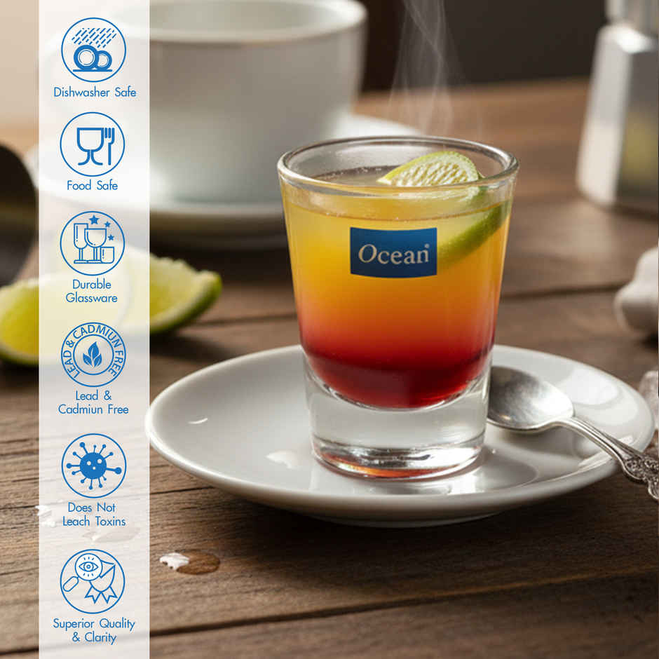 Solo Shot Glass | 60 ml | 6 pcs | Ocean Glassware