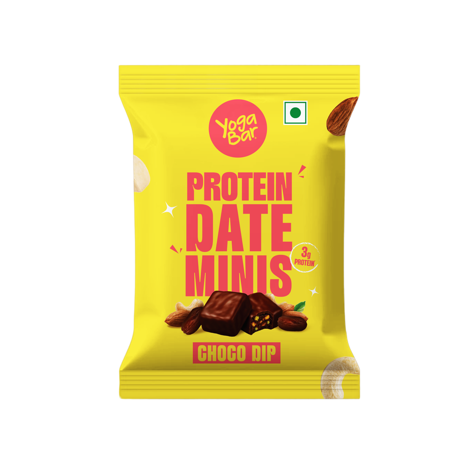 Yoga Bar Protein Date Minis Choco Dip | 3G Protein