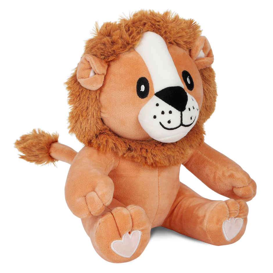 Mirada Brown Sitting Lion Soft Toy -27Cm