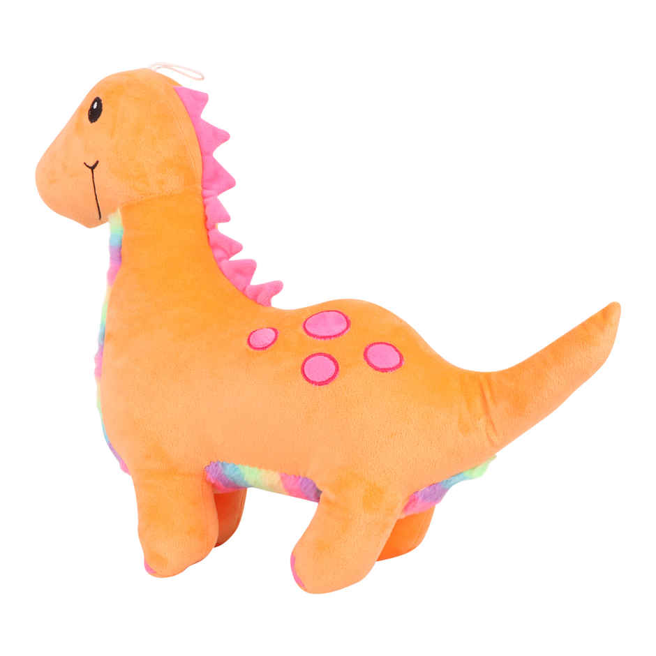 DearJoy Dinosaur Soft Toy | Orange - 35 cm