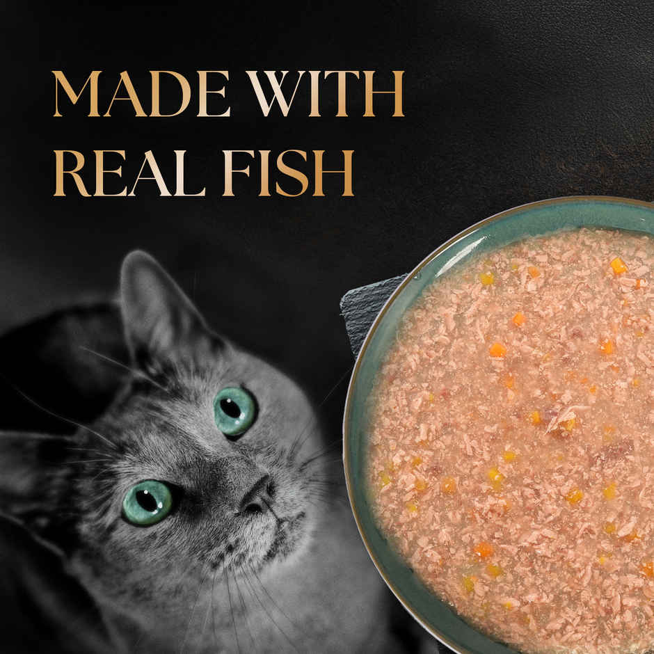 Sheba Fine Adult Tuna Pumpkin & Carrot in Gravy Wet Cat Food