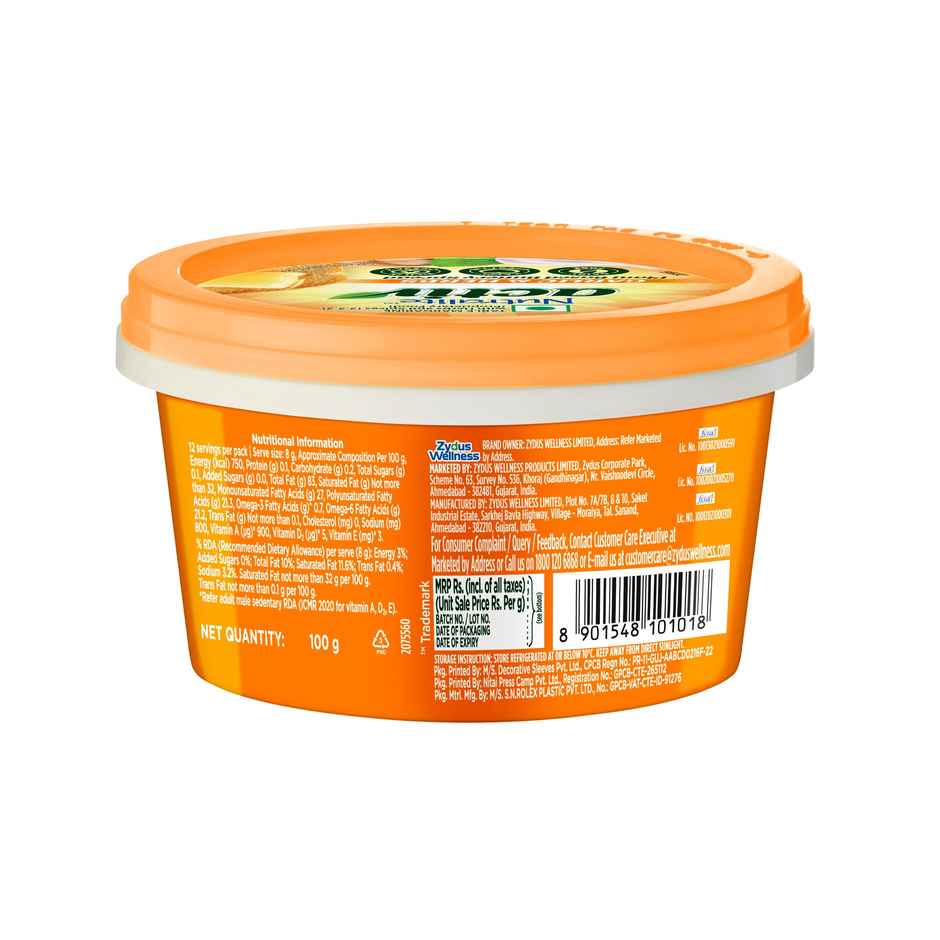 Nutralite Activ Plant Based Buttery Spread - Garlic & Herbs