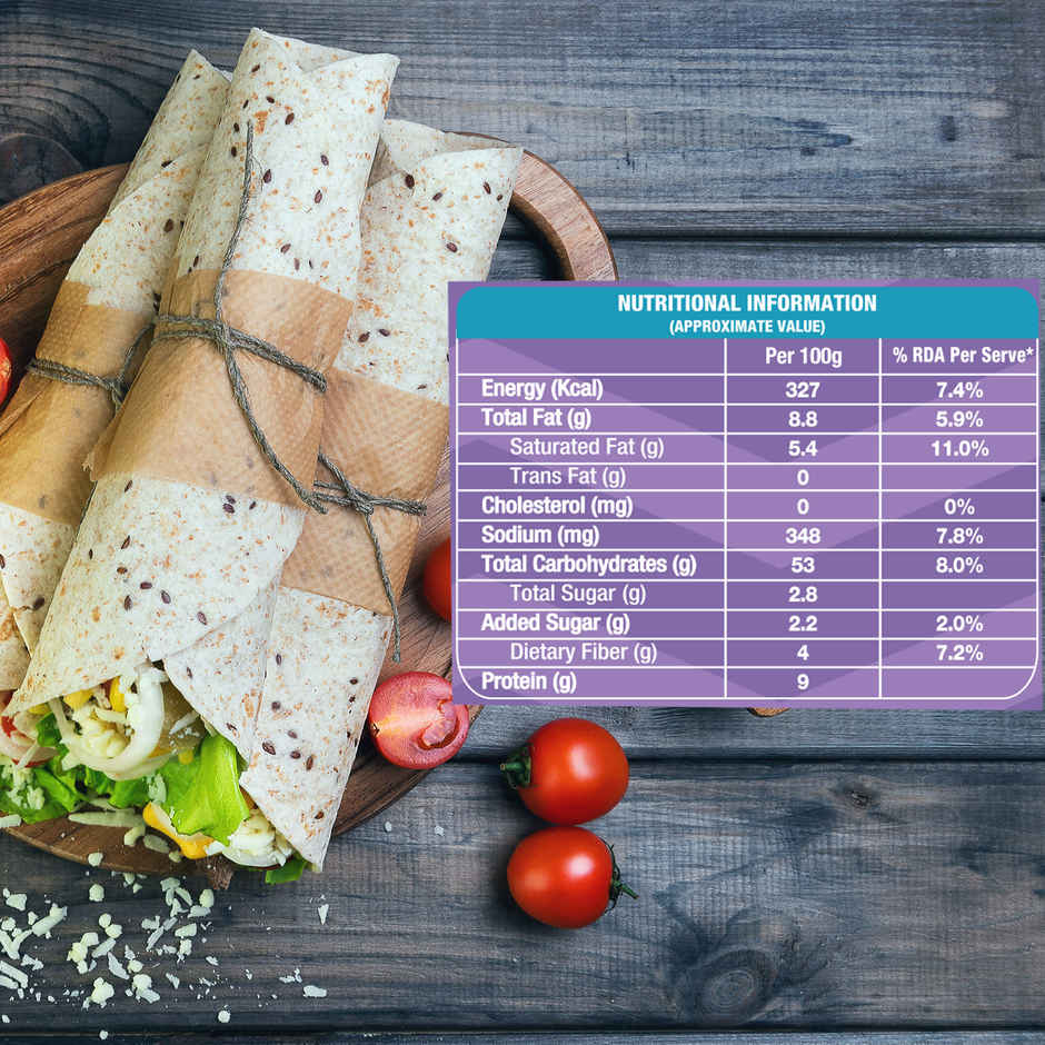 Cornitos Multigrain Tortilla Wraps