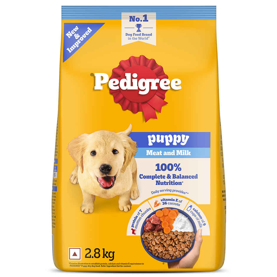 Pedigree Puppy Meat & Milk Dry Dog Food