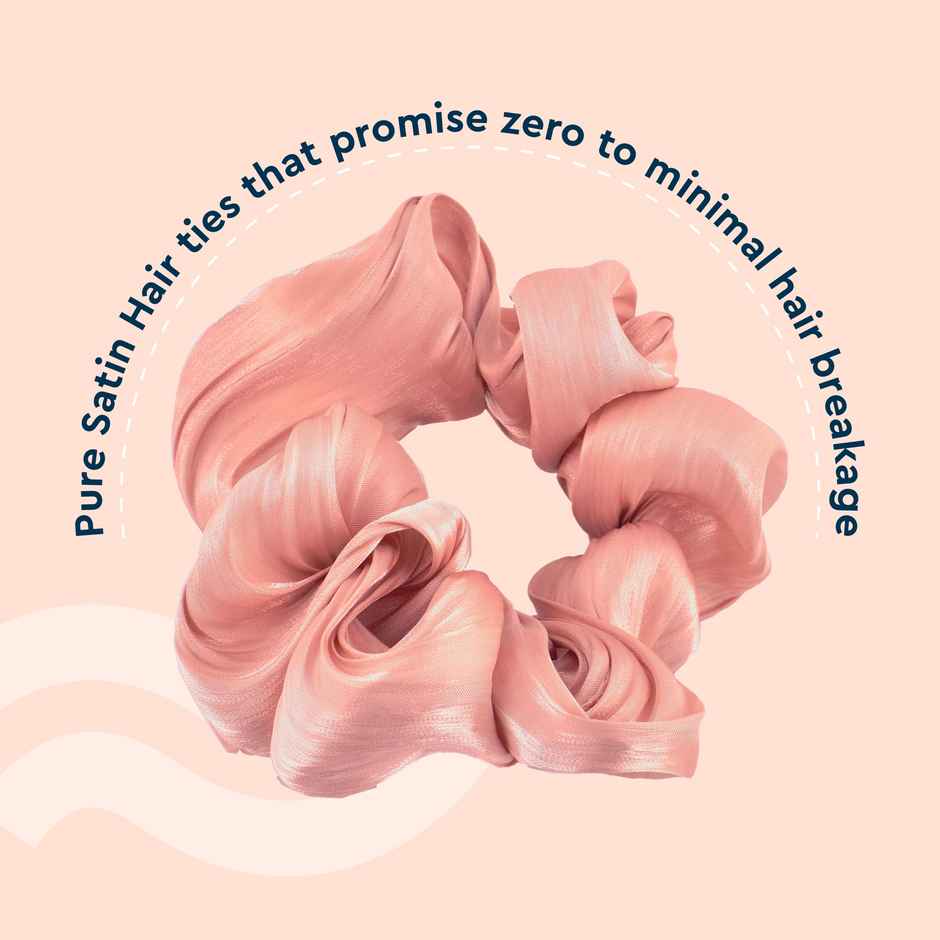 Gubb Satin Scrunchie | Dark Pink