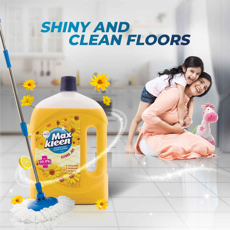 Maxkleen Citrus Joy Disinfectant Floor Cleaner | Can