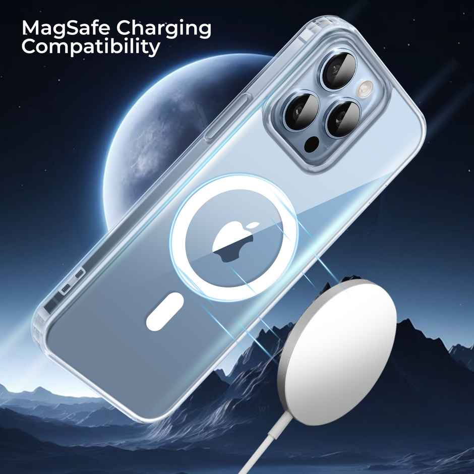 Artistque Case for Iphone 13 Pro Back Cover - Transparent Clear Magsafe