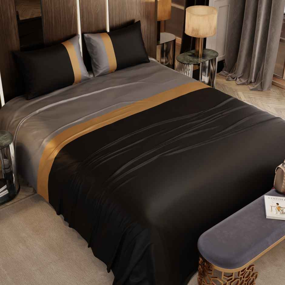 Stoa Paris Urbane Tricolor Bedsheet Set - King