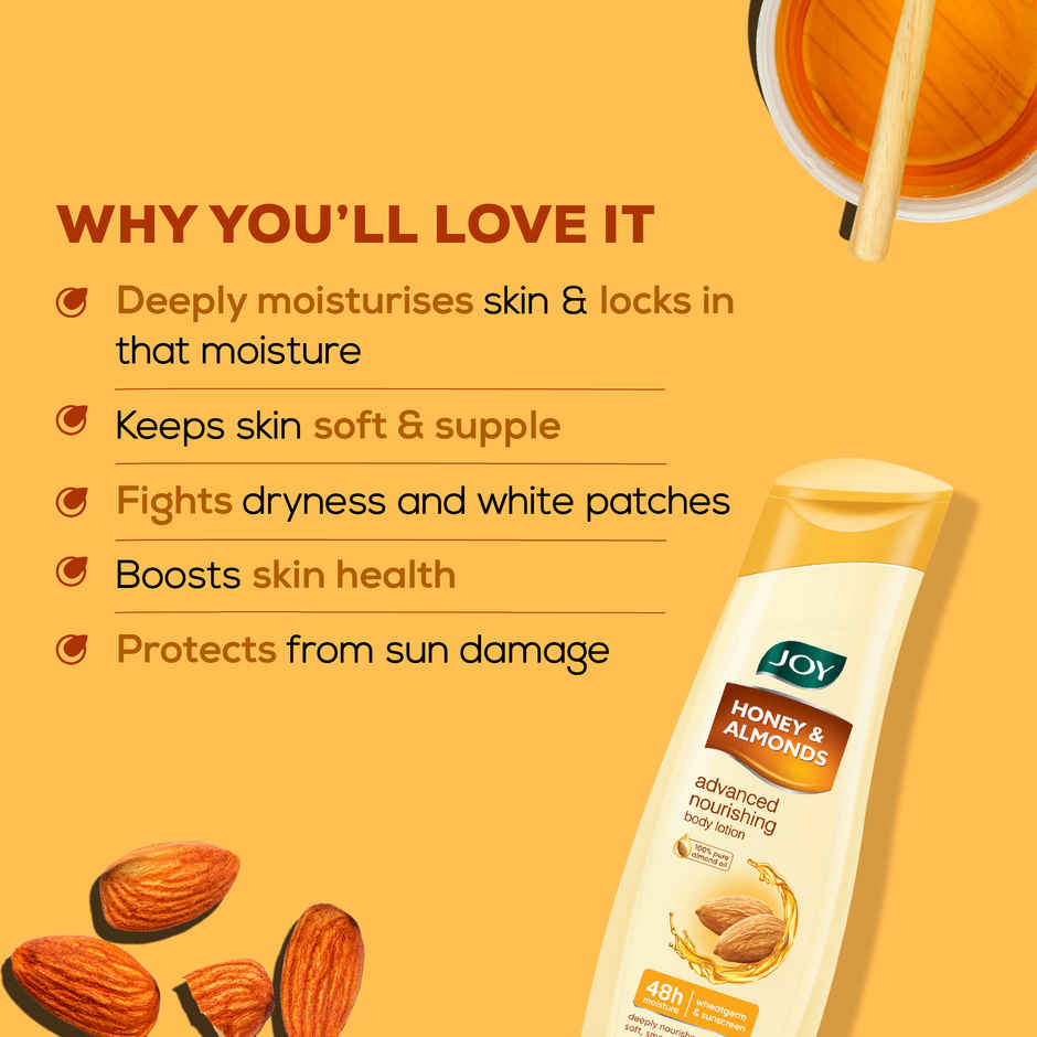 Joy Honey & Almonds Nourishing Body Lotion