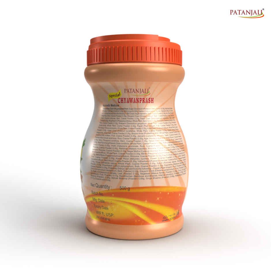 Patanjali Special Chyawanprash Herbal Chawanprash Jar Boosts Immunity Chavanprash