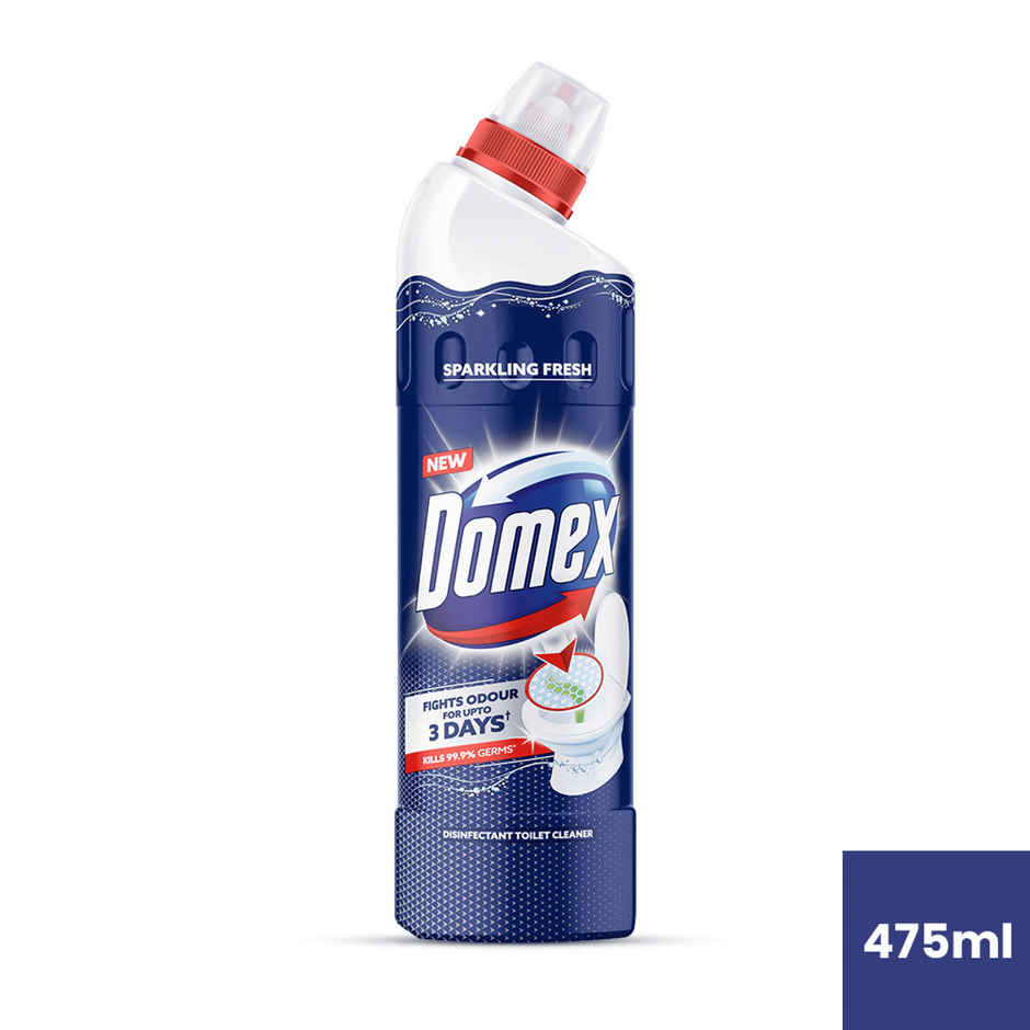  Domex Sparkling Fresh Toilet Cleaner | Fights Odour for Upto 3 Days