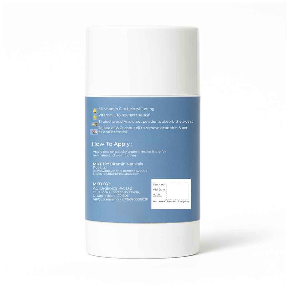 BITAMIN Cotton Vanilla Deodorant