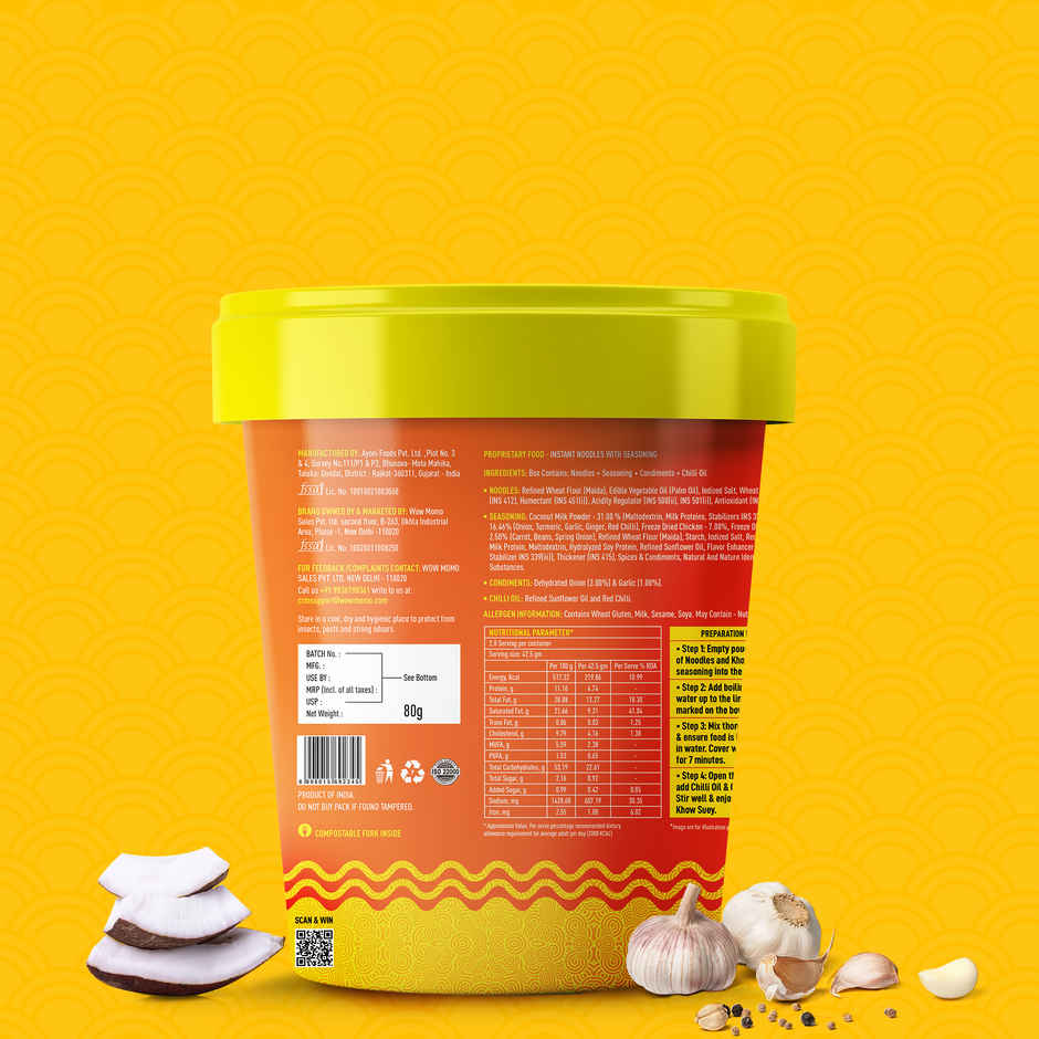 Wow Noodles Khow Suey Chicken