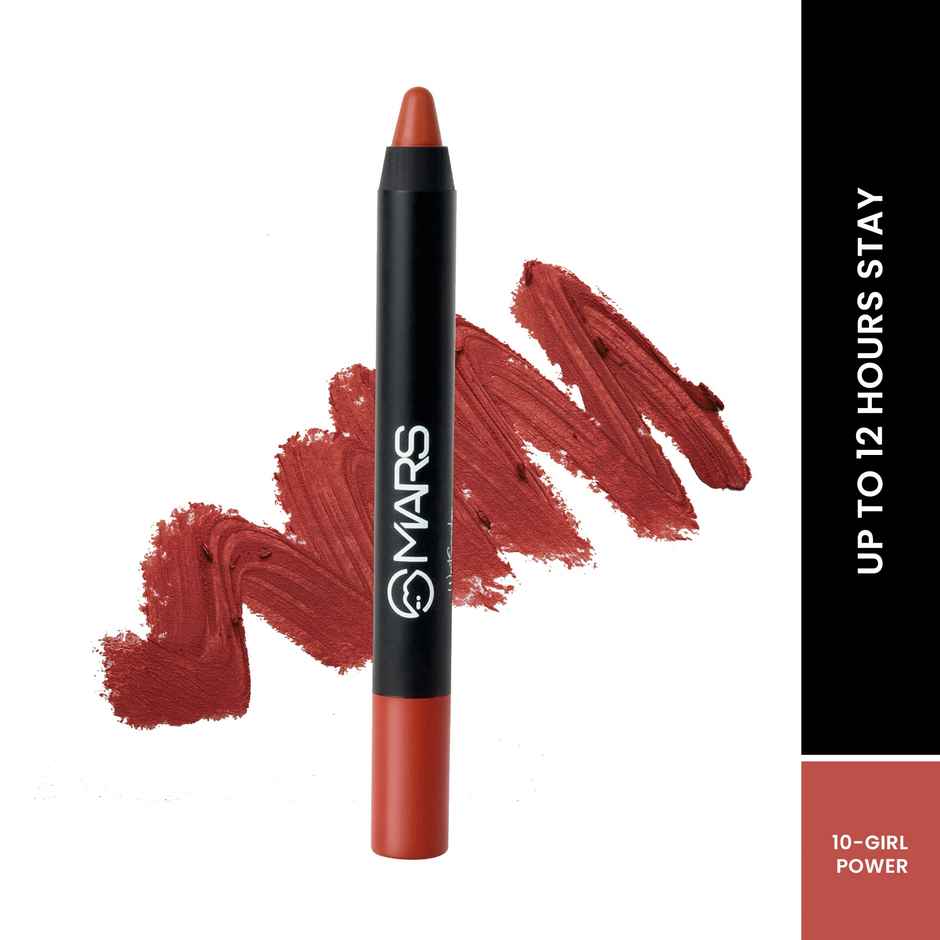 MARS Cosmetics Won't Budge Won't Smudge Lip Crayon - Girl Power