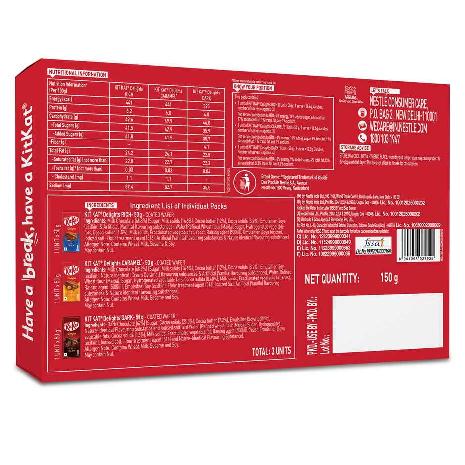 Kit-Kat Delights Assorted Collection Gift Pack | Chocolate Assortment