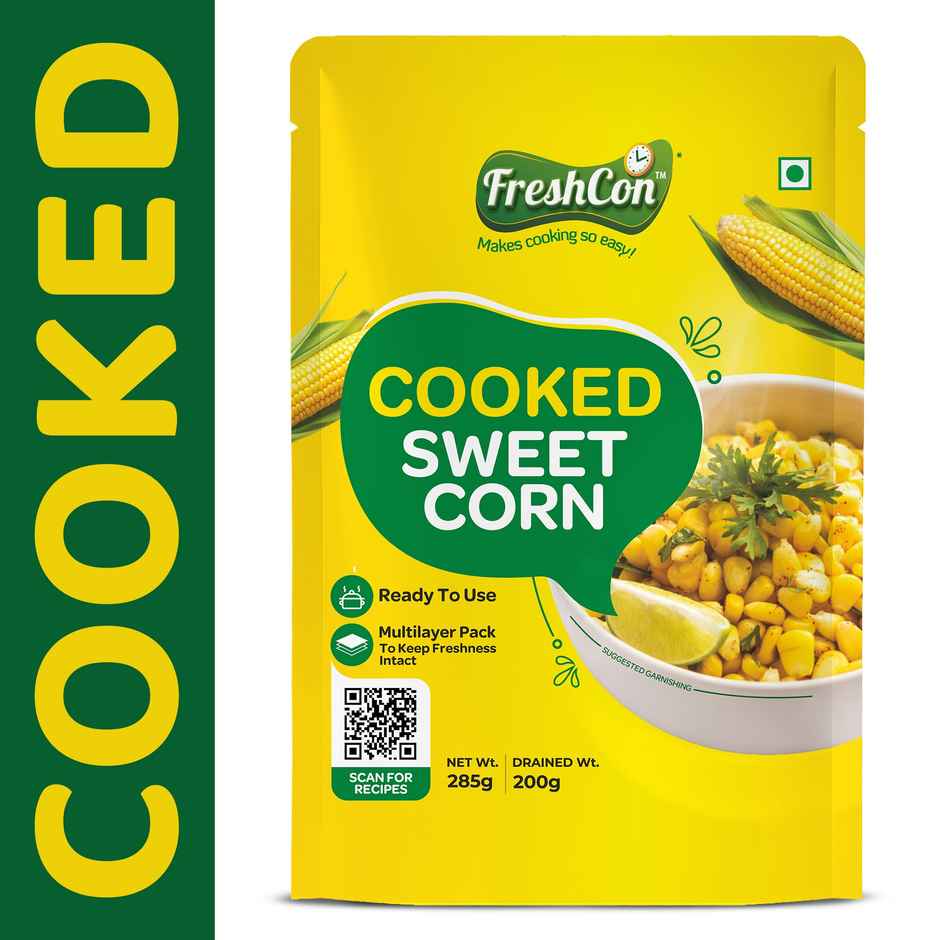 Freshcon Cooked Sweetcorn Kernel