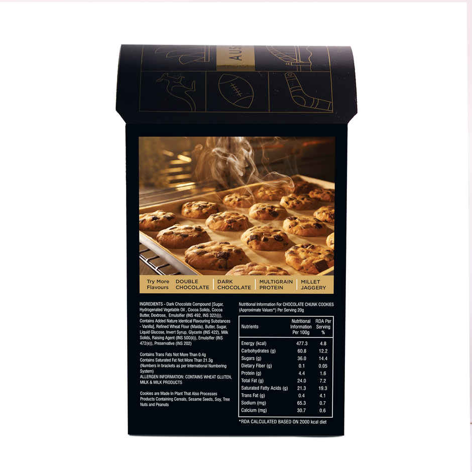 CookieMan Premium Choco Chunk Chocolate Cookies Biscuits