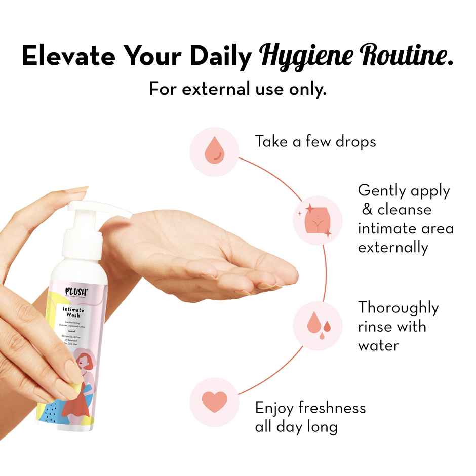 Plush Intimate Wash For Women | Natural Ingredients