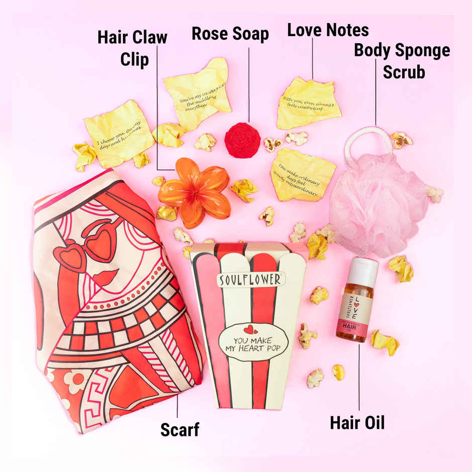 Popcorn Celebration Gift Hamper | Fun Surprise Box | Soulflower