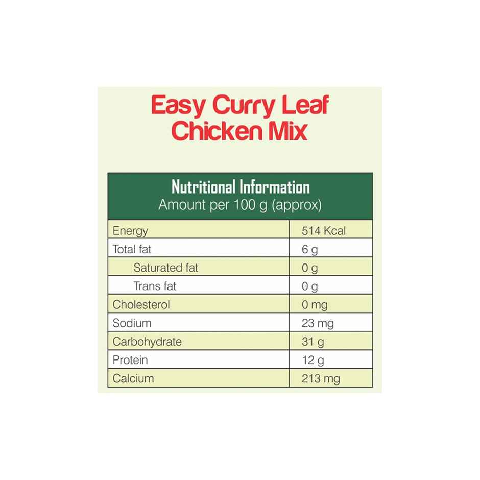 Thillais Easy Curry Leaf Chicken Mix
