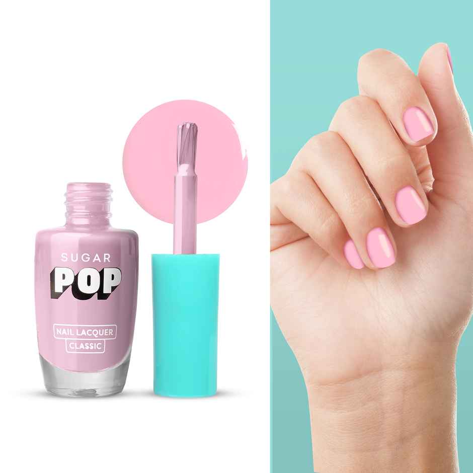 SUGAR POP Quick Drying Ultra Long-wear Glossy Finish Nail Lacquer | Bubblegum Dreams