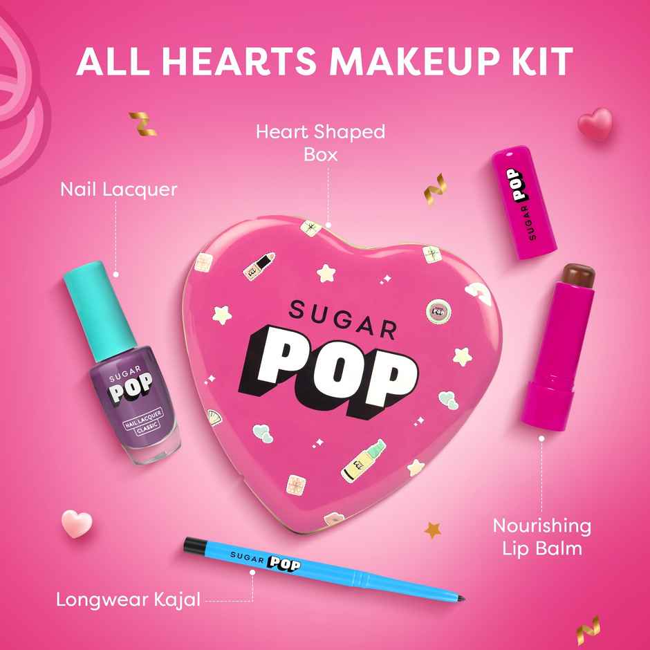 SUGAR POP All Hearts Makeup Kit