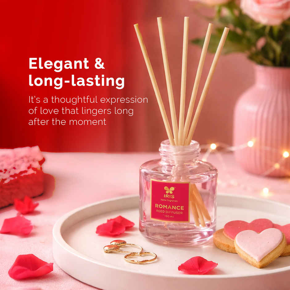 IRIS Hearty Romance Reed Diffuser Set