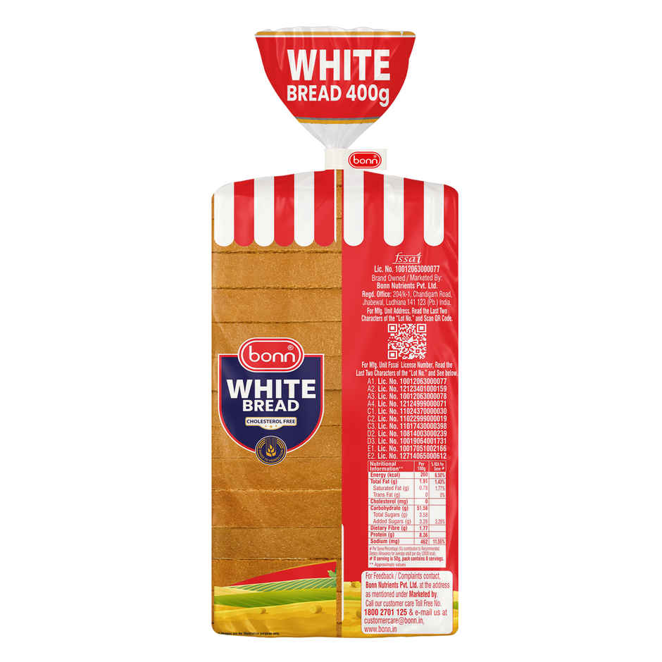 Bonn White Bread Combo