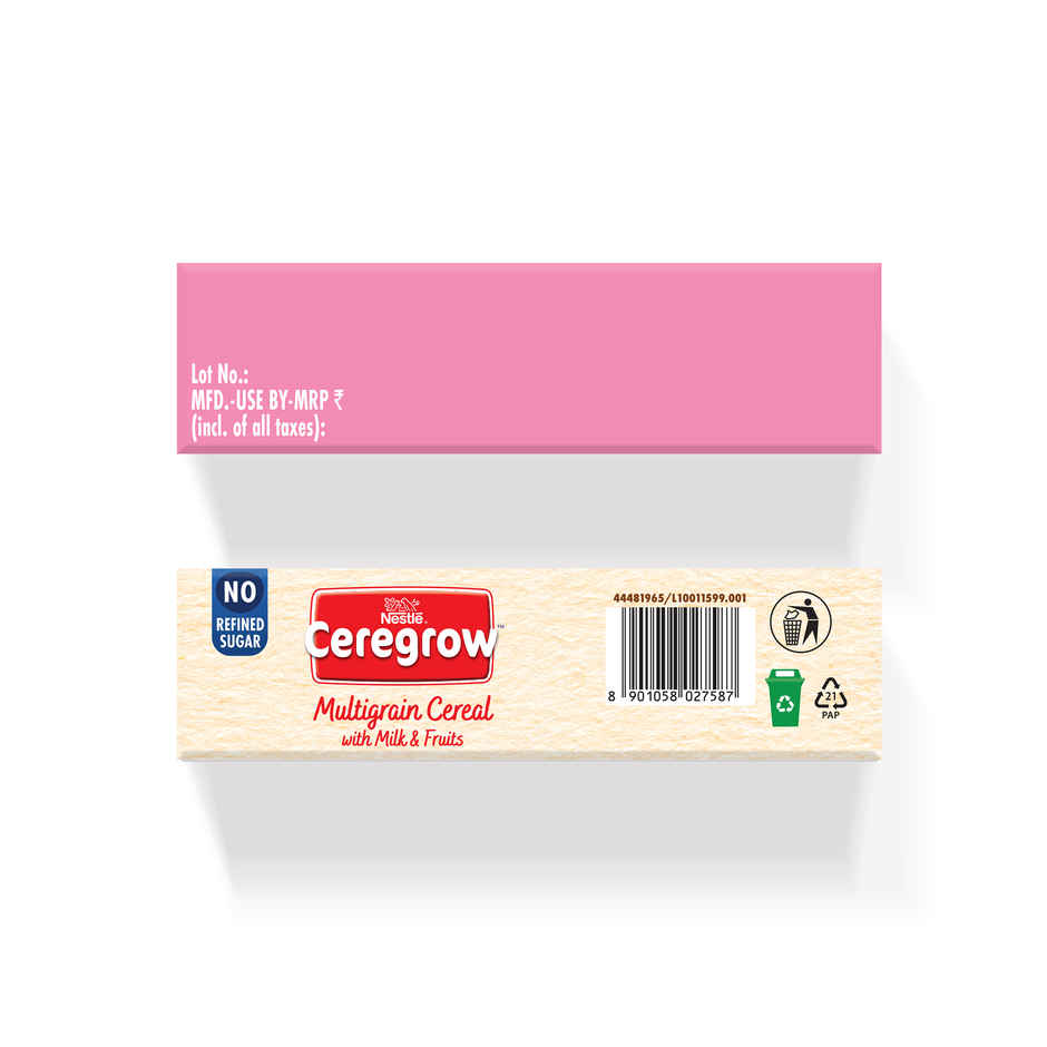 Nestle Ceregrow No Refined Sugar Multigrain Cereal