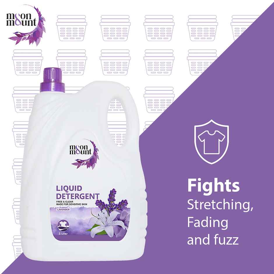 Moon&Mount Lavender Top & Front Load Detergent Liquid