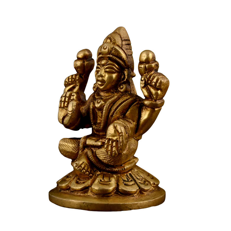 Brass Laxmi Miniature | AROU NEST