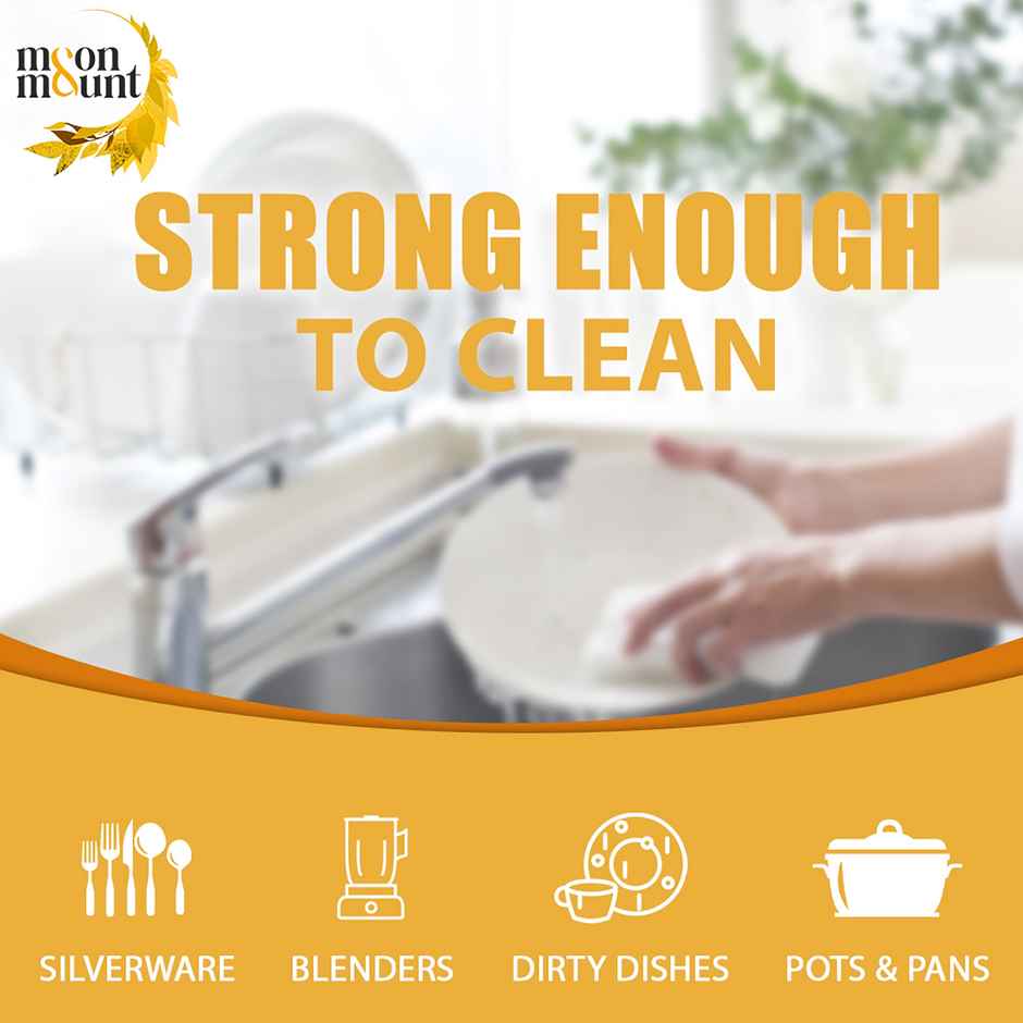 Moon&Mount Lime And Basil Fragrance Dishwash Liquid Gel