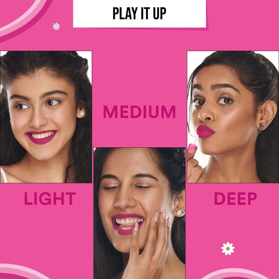 SUGAR POP Liquid Lipstick - Magenta | 100% Vegan, Cruelty Free, Paraben Free