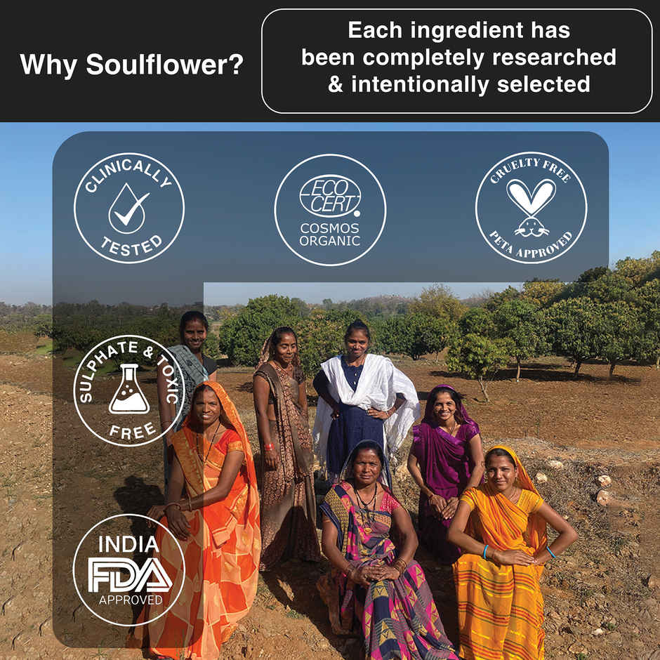 Soulflower Sandalwood Luxury Incense Sticks | 20 Sticks