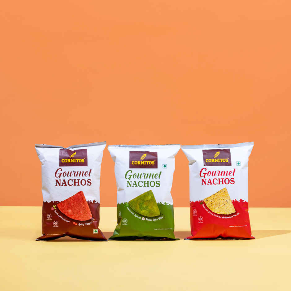 Cornitos Nacho Chips - Spinach 